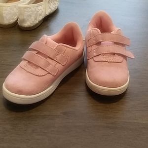 Pink suede size 8.5 toddler